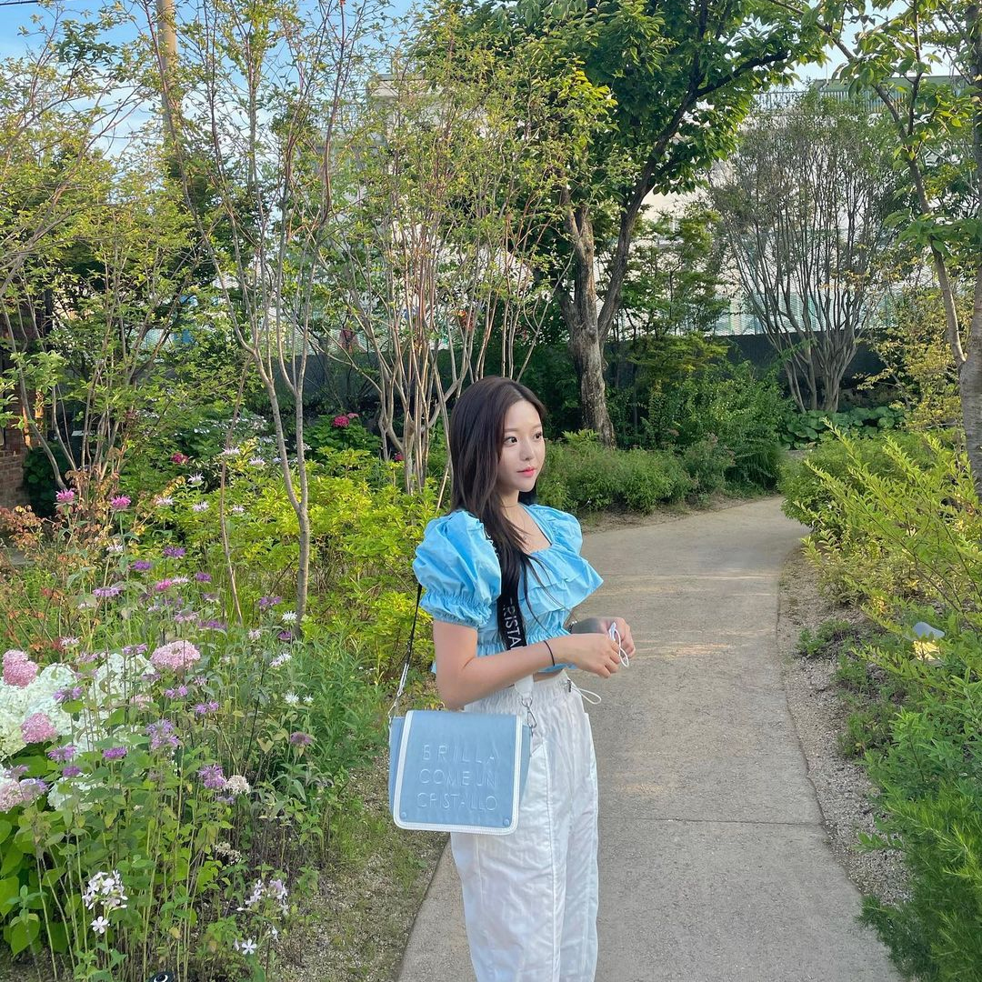 BBYB | 비비와이비 [@mindol_l] MARCE Shoulder Bag Denim (Light Blue)