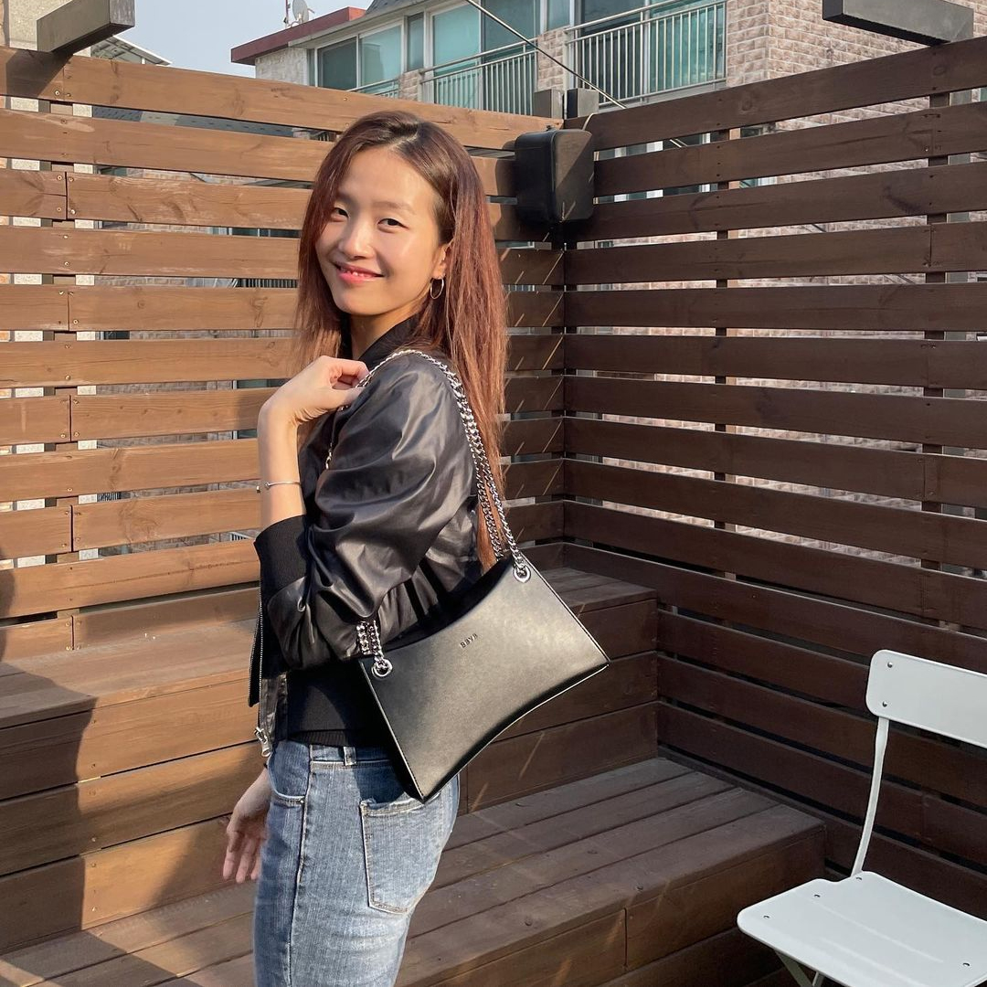 BBYB | 비비와이비 [@sinaeppp] Nicke Chain Shoulder Bag (Jade Black)