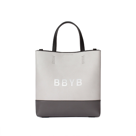 BRUNI Small Tote Bag (Neutral Grey)