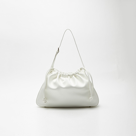 Balloon (M) Shoulder Bag (White Ivory)